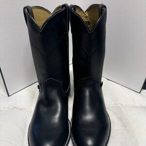 NAVY BLUE MENS BOOTS